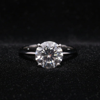 Moissanite 3.00 ctw Round Engagement Ring
