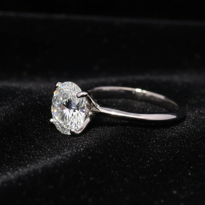 Moissanite 3.00 ctw Round Engagement Ring