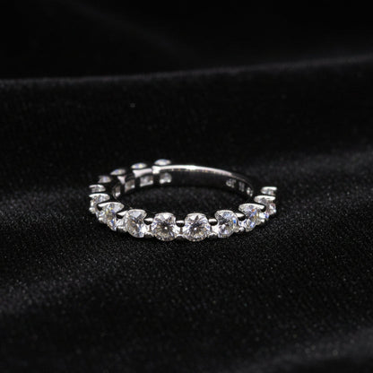 Moissanite 0.19 ctw Eternity Band