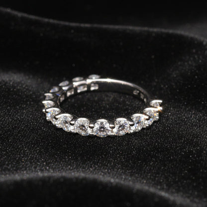 Moissanite 0.19 ctw Eternity Band