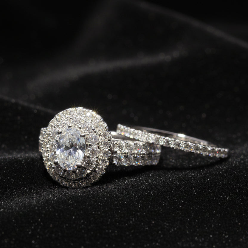 Moissanite 1.81 ctw Circle Ring