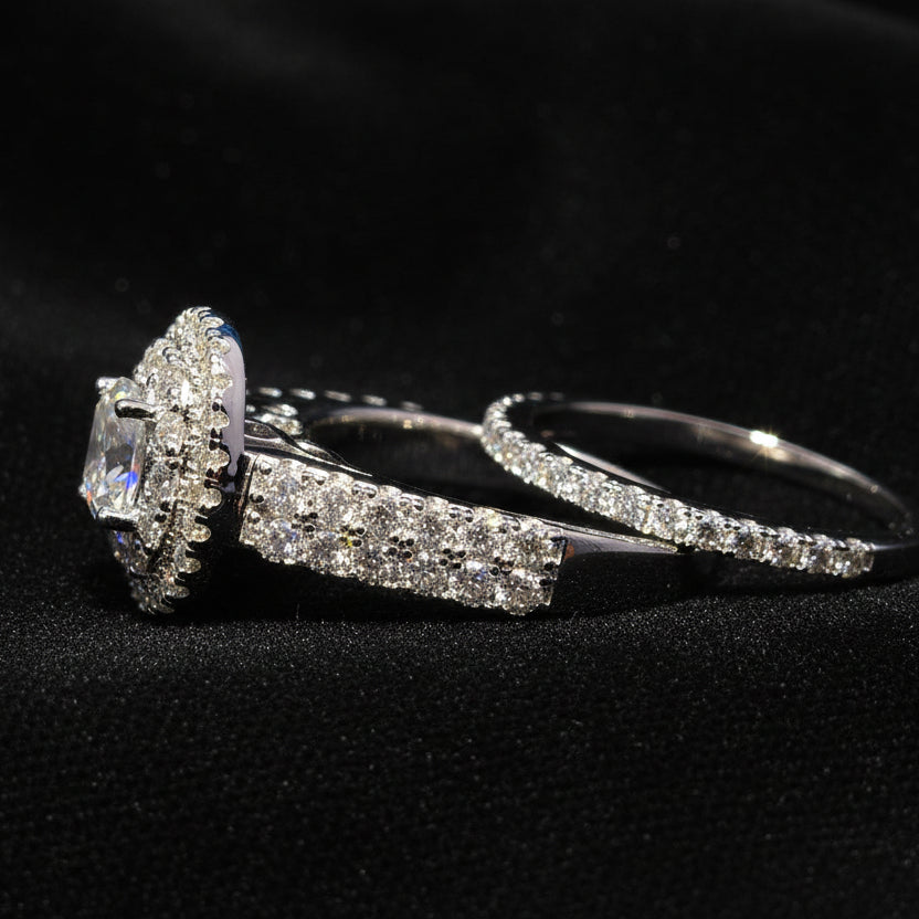 Moissanite 1.81 ctw Circle Ring