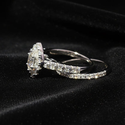 Moissanite 1.06 ctw Marquise Cut Ring