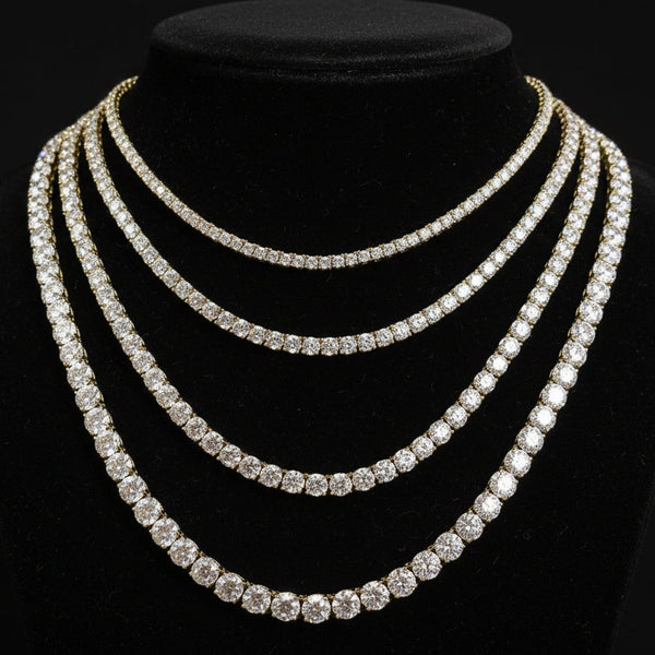 Moissanite Tennis Chain 4MM