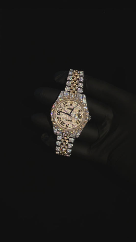 Iced Out VVS Custom Moissanite 41MM Watch