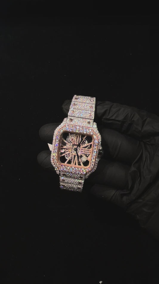 Iced Out VVS Custom Moissanite 41MM Watch