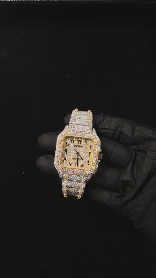 Iced Out VVS Custom Moissanite 41MM Watch