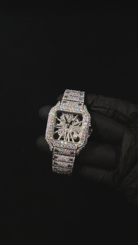 Iced Out VVS Custom Moissanite 41MM Watch