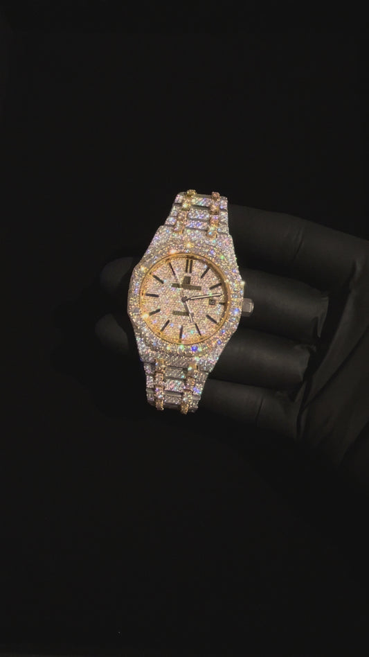 Iced Out VVS Custom Moissanite 41MM Watch