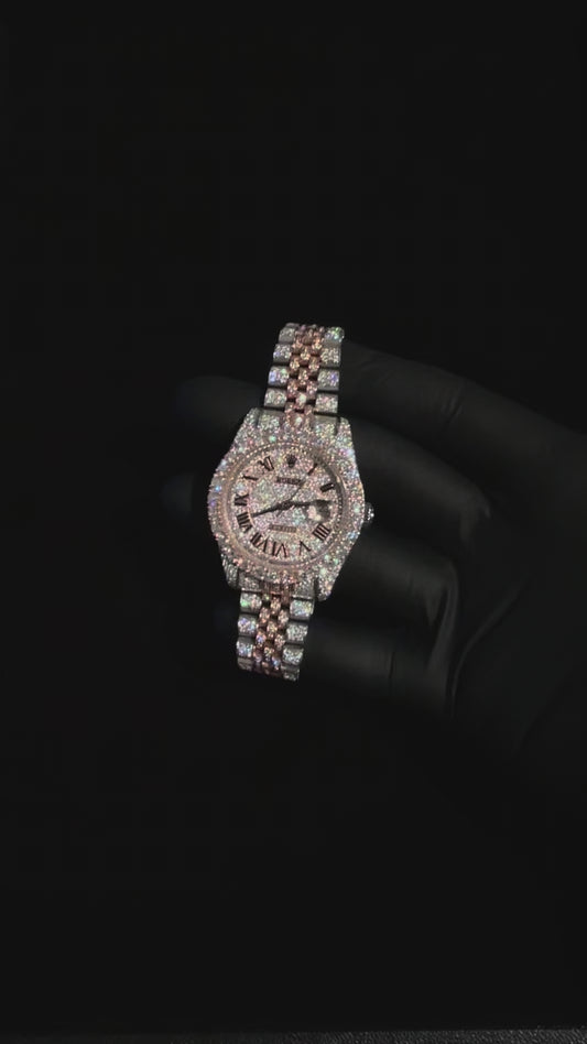 Iced Out VVS Custom Moissanite 41MM Watch