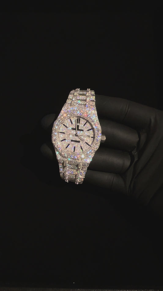 Iced Out VVS Custom Moissanite 41MM Watch