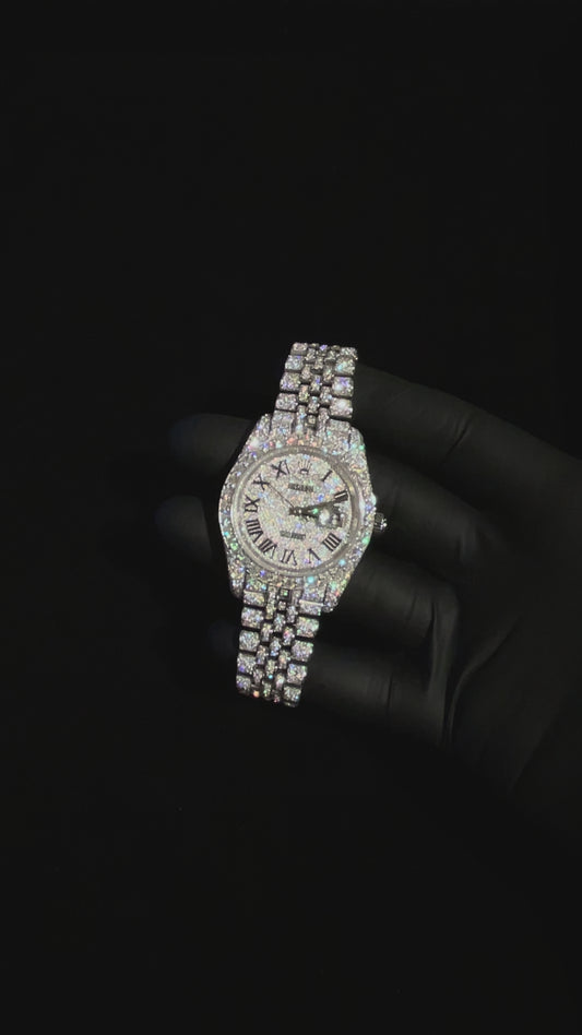 Iced Out VVS Custom Moissanite 41MM Watch